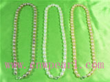 6-7mm natural rice freshwater pearl necklace